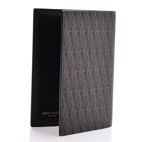 passport cover ysl|saint laurent passport holder.